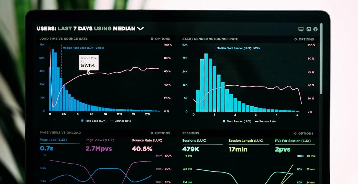 Logistics platform dashboard